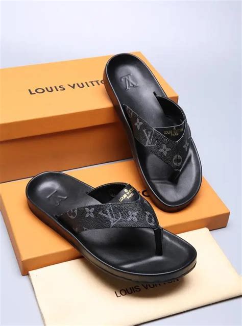Louis Vuitton flip flops men's